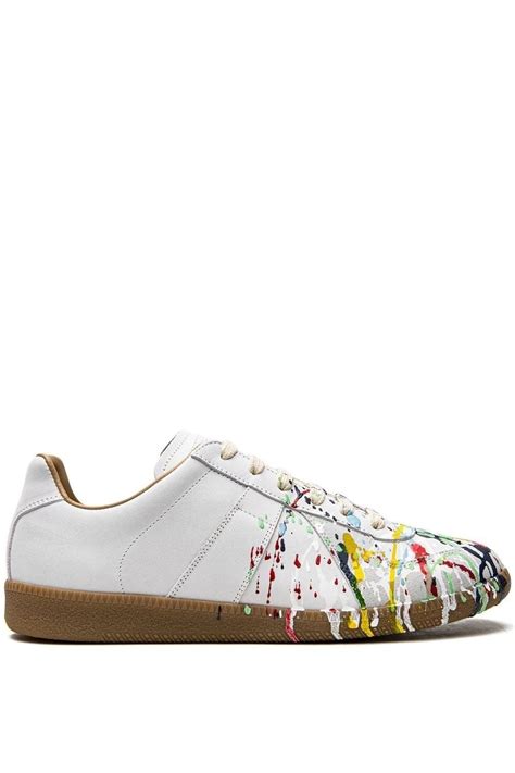 maison margiela replica shoes paint|maison margiela shoes distressed.